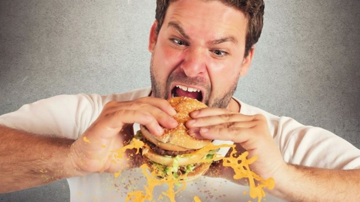 comer rápido faz mal