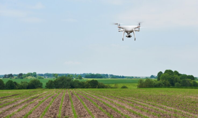 Drones na irrigação: economia de água e produtividade